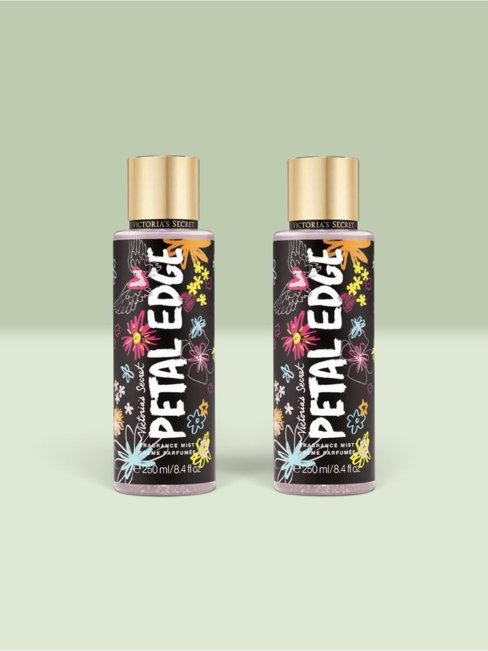 Victoria's Secret PETAL EDGE Fragrance Mist ~ 8.4 fl.oz. ( Lot of 2 )